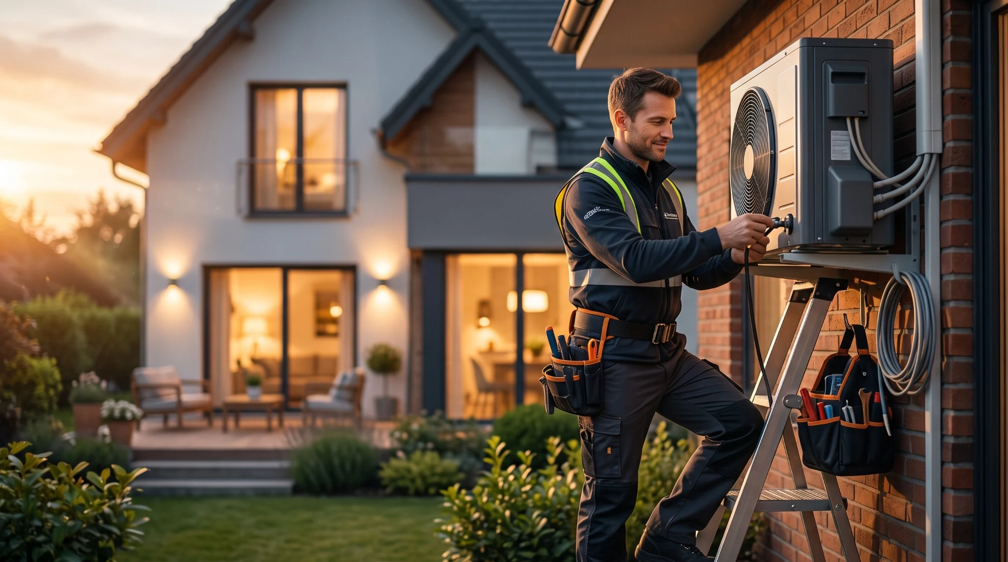 Hőszivattyú kültéri egység